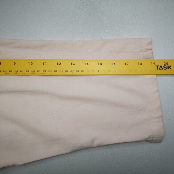 Denver Hayes Ladies Size 6 Light Pink Mid Rise Straight Leg Mia Capri Pants - Picture 12 of 12